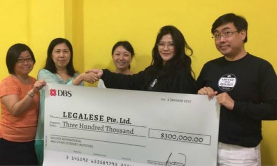 新加坡创企Legalese获41.8万美元天使轮融资