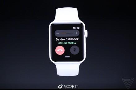 Apple Watch第三代性能升级：可打电话 中国首发
